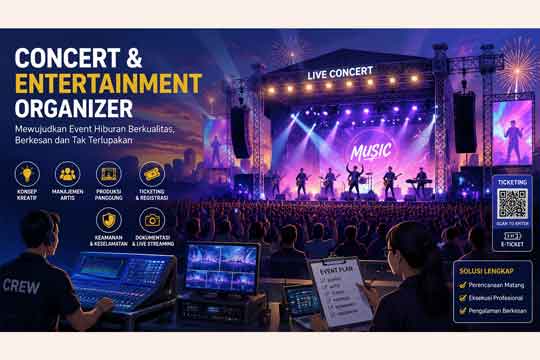 Concert dan Entertainment Organizer