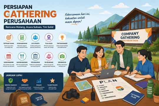 Persiapan Gathering Perusahaan