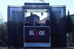 Portfolio Event Black Stage