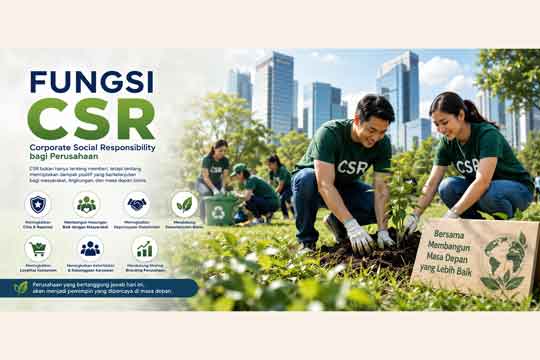 Fungsi Corporate Social Responsibility (CSR) bagi Perusahaan