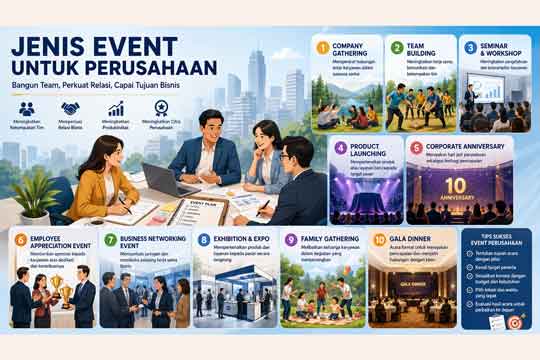 Jenis Event untuk Perusahaan