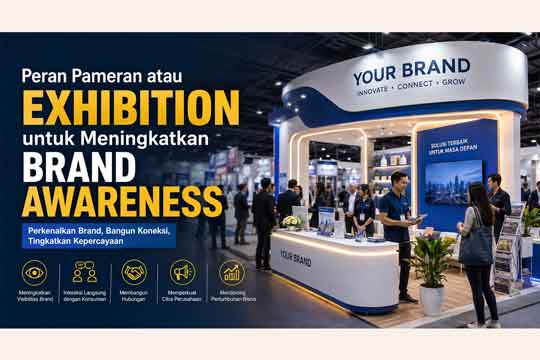Peran Pameran atau Exhibition untuk Meningkatkan Brand Awareness Perusahaan