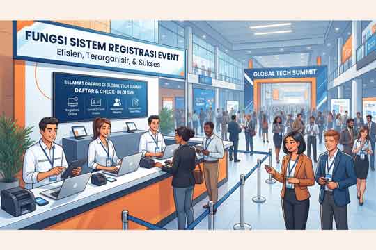 Fungsi Sistem Registrasi Event